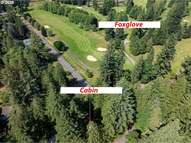 26647 E Welches Rd, Welches, OR 97067 - aerial view of property and surrounding area with a golf club