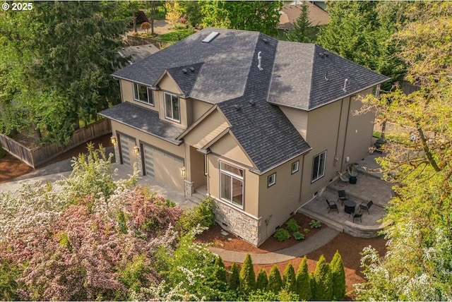 4726 SW 60th Pl, Portland, OR 97221 - view from above of property