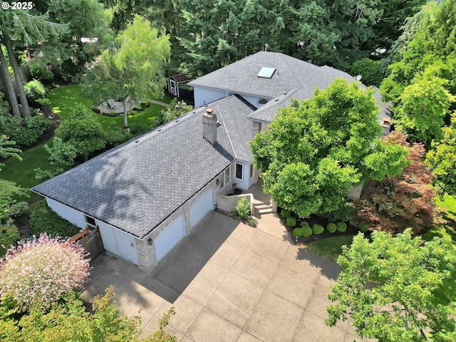 2038 Morning View Dr, Eugene, OR 97405 - view from above of property