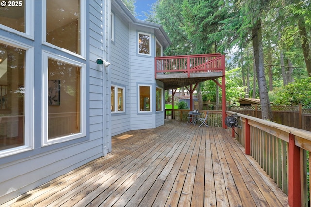 2038 Morning View Dr, Eugene, OR 97405 - view of deck