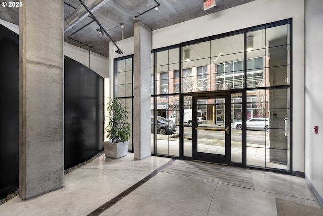 view of building lobby