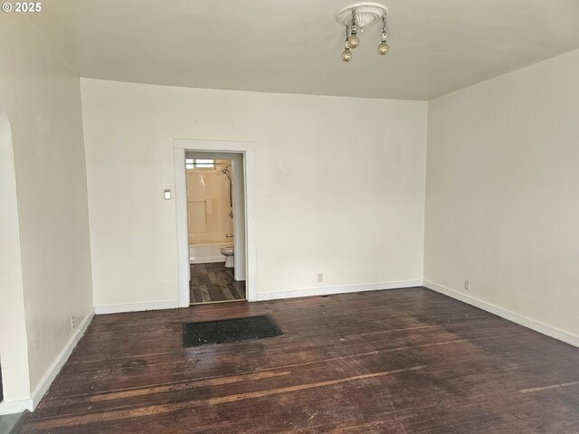 617 SW 3rd St, Pendleton, OR 97801 - spare room with wood finished floors and baseboards