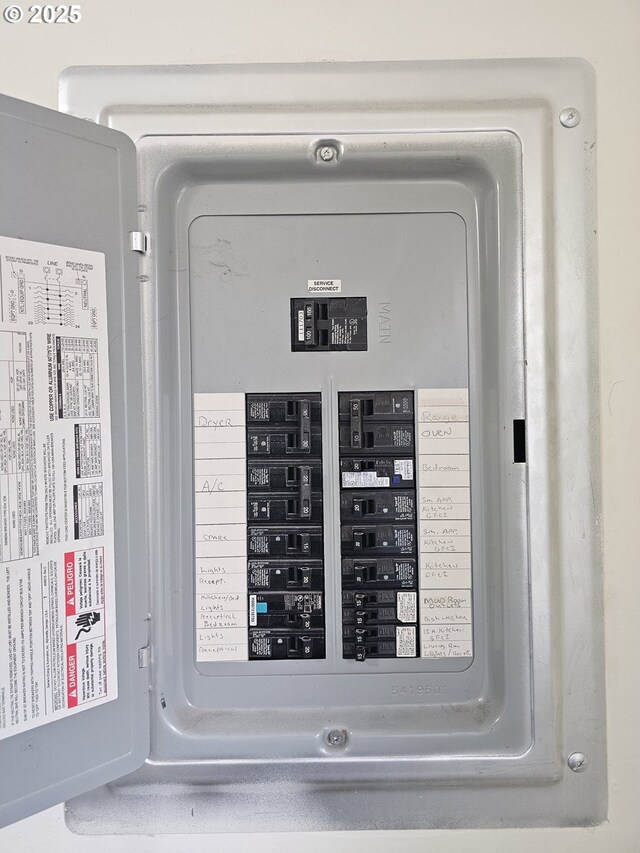 617 SW 3rd St, Pendleton, OR 97801 - utility room featuring electric panel