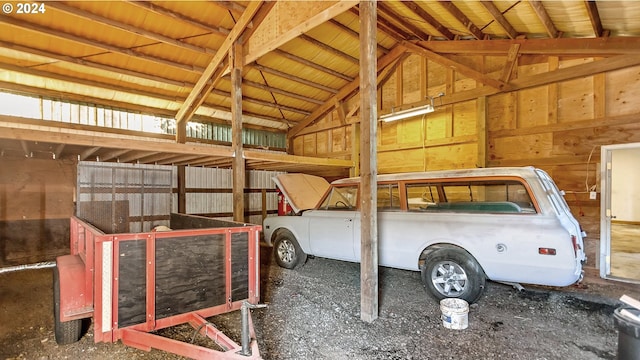 view of stable