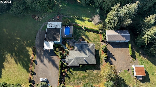 aerial view