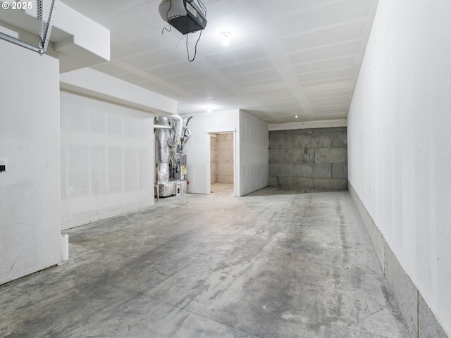7804 SW Brookline Ln, Portland, OR 97224 - garage with a garage door opener and heating unit