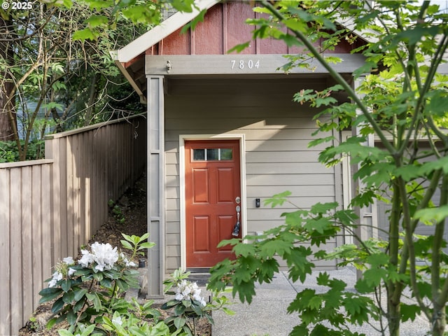 7804 SW Brookline Ln, Portland, OR 97224 - view of exterior entry