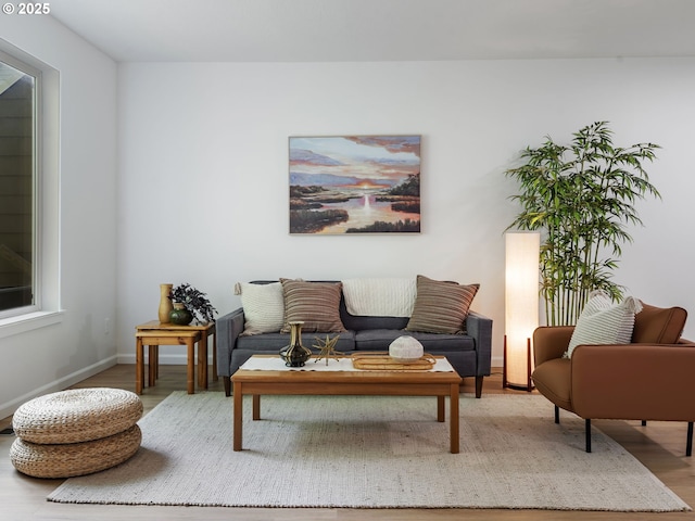 7804 SW Brookline Ln, Portland, OR 97224 - living room with wood finished floors and baseboards