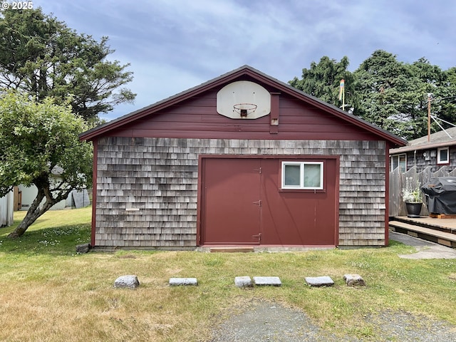 25760 Nedonna Ave, Rockaway Beach, OR 97136 - view of shed