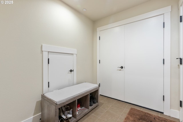 29250 SW Costa Cir E, Wilsonville, OR 97070 - mudroom with light tile patterned floors