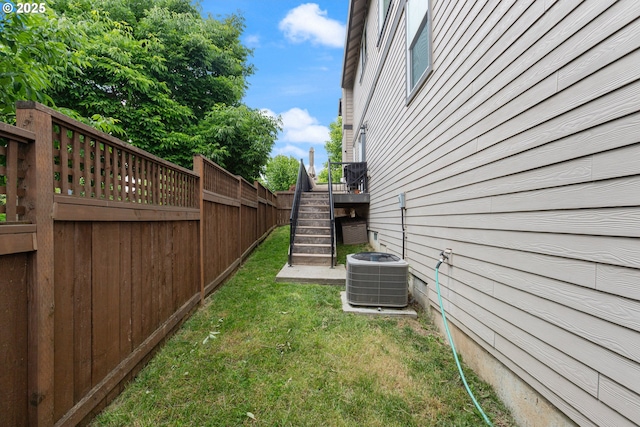 29250 SW Costa Cir E, Wilsonville, OR 97070 - view of yard featuring central AC unit