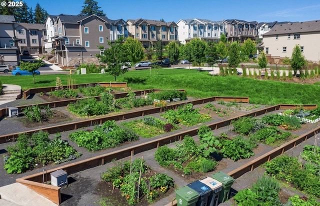 29250 SW Costa Cir E, Wilsonville, OR 97070 - surrounding community featuring a residential view and a vegetable garden