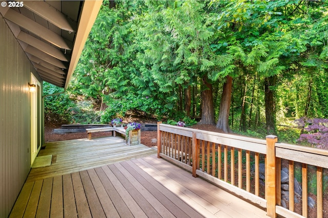 2845 SW Raleighview Dr, Portland, OR 97225 - view of wooden deck
