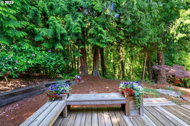 2845 SW Raleighview Dr, Portland, OR 97225 - view of wooden deck