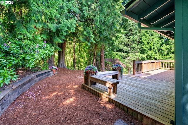 2845 SW Raleighview Dr, Portland, OR 97225 - view of wooden deck