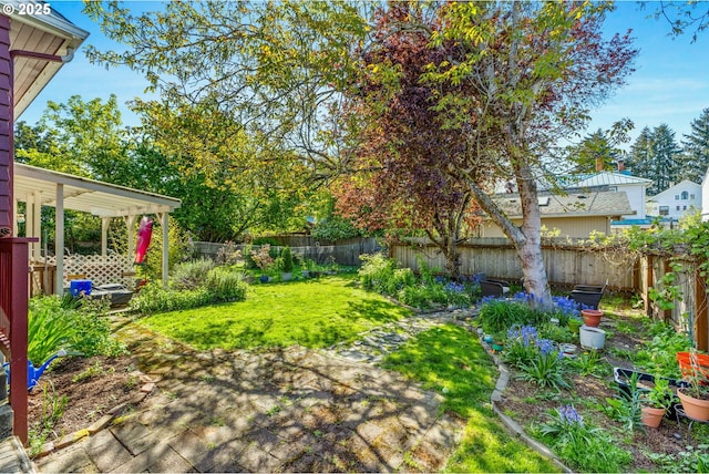 520 NW 10th St, Corvallis, OR 97330 - view of yard featuring a fenced backyard