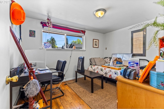 520 NW 10th St, Corvallis, OR 97330 - bedroom with baseboards and hardwood / wood-style floors