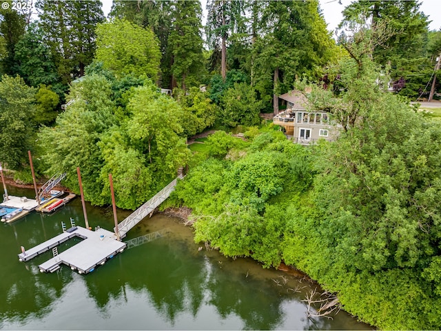 24125 Butteville Rd NE, Aurora, OR 97002 - drone / aerial view of a large body of water