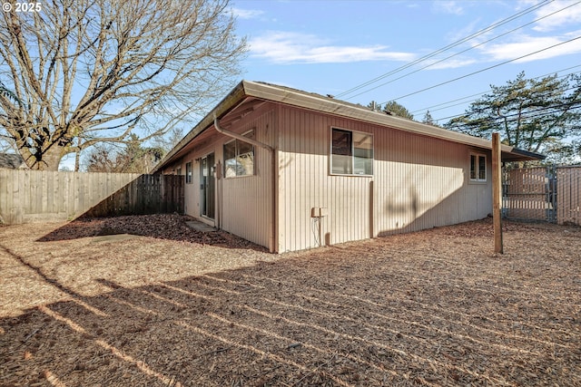 view of property exterior