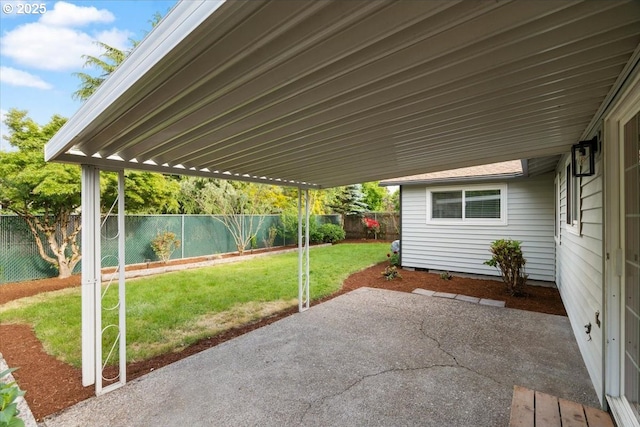 view of patio