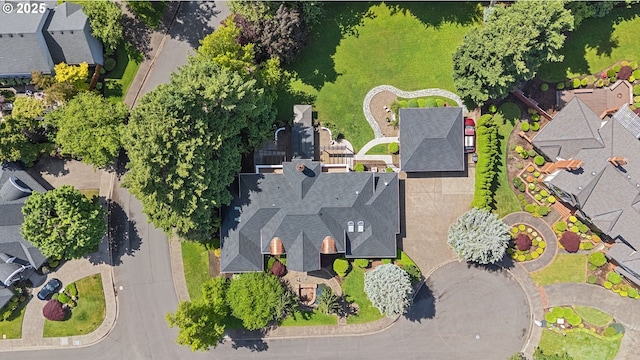 1564 Regency Dr, Eugene, OR 97401 - aerial perspective of suburban area