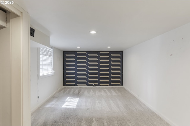 1805 SW Elizabeth St, Portland, OR 97201 - empty room with carpet floors, recessed lighting, and baseboards