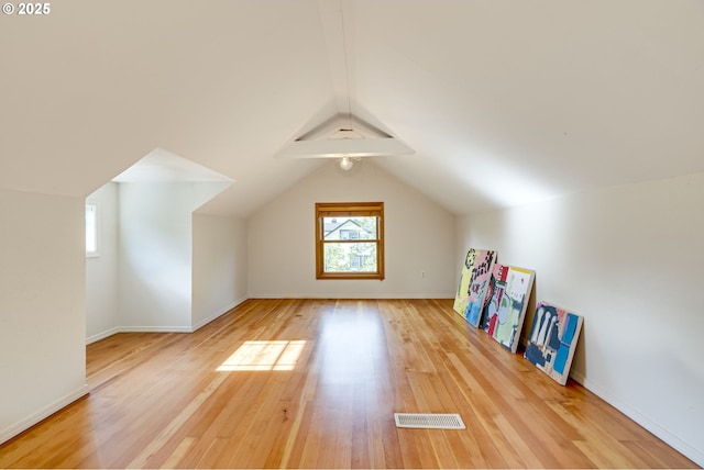 7154 N Greeley Ave, Portland, OR 97217 - additional living space with plenty of natural light, light wood-type flooring, and baseboards