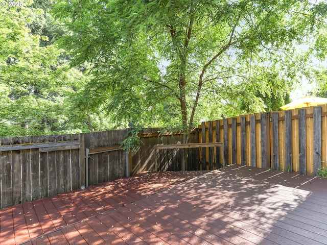 15235 SW Jasper Ln, Beaverton, OR 97007 - view of wooden deck