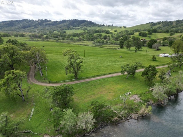 1104 Rio Nes Ln, Roseburg, OR 97470 - aerial view of property and surrounding area with rural landscape