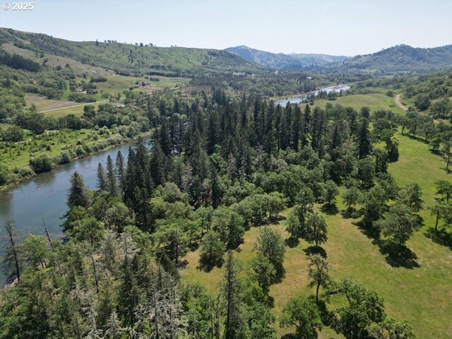 1104 Rio Nes Ln, Roseburg, OR 97470 - aerial overview of property's location with a water and mountain view