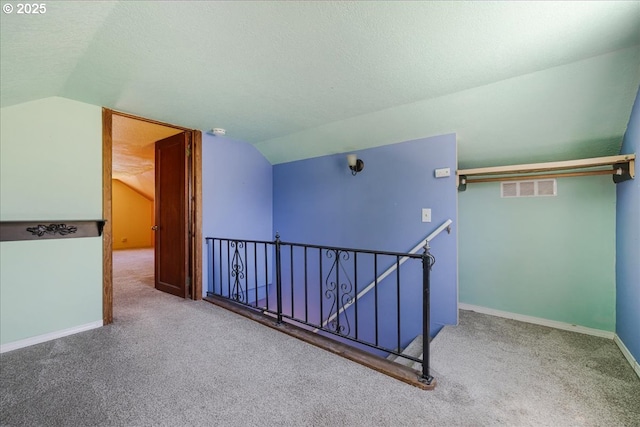 3315 SE 15th Ave, Portland, OR 97202 - bonus room with vaulted ceiling, carpet floors, and baseboards