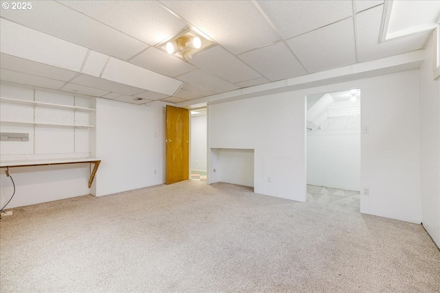 3315 SE 15th Ave, Portland, OR 97202 - finished below grade area featuring carpet floors