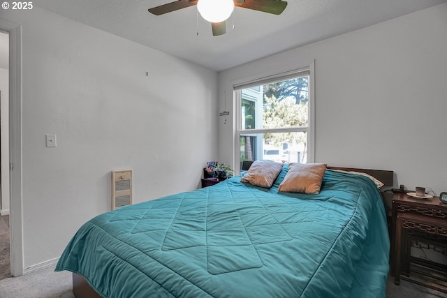 8458 SW Mohawk St, Tualatin, OR 97062 - carpeted bedroom with ceiling fan and baseboards