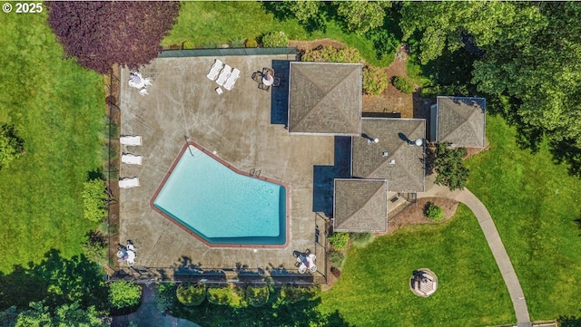 8458 SW Mohawk St, Tualatin, OR 97062 - aerial view of a pool area