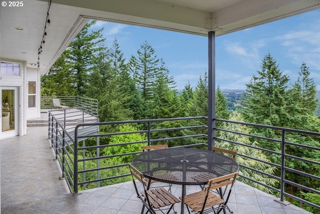 1500 SW Miller Ct, Gresham, OR 97080 - balcony with outdoor dining space