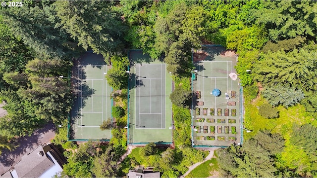 7522 SW Barnes Rd Unit E, Portland, OR 97225 - drone / aerial view