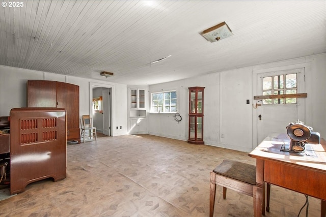 view of living area