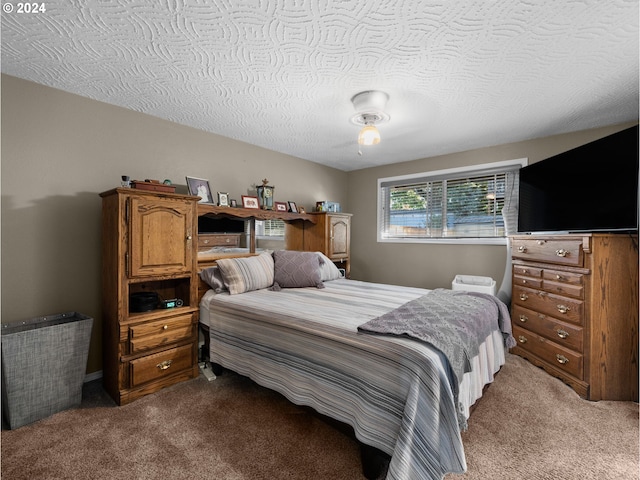 1890 NW 6th Dr, Gresham, OR 97030 - bedroom featuring dark colored carpet and a textured ceiling