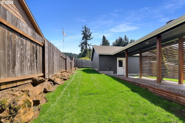 930 Kristen Way, Cottage Grove, OR 97424 - view of yard with a fenced backyard