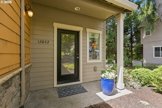 12842 Boones Ferry Rd, Lake Oswego, OR 97035 - view of doorway to property