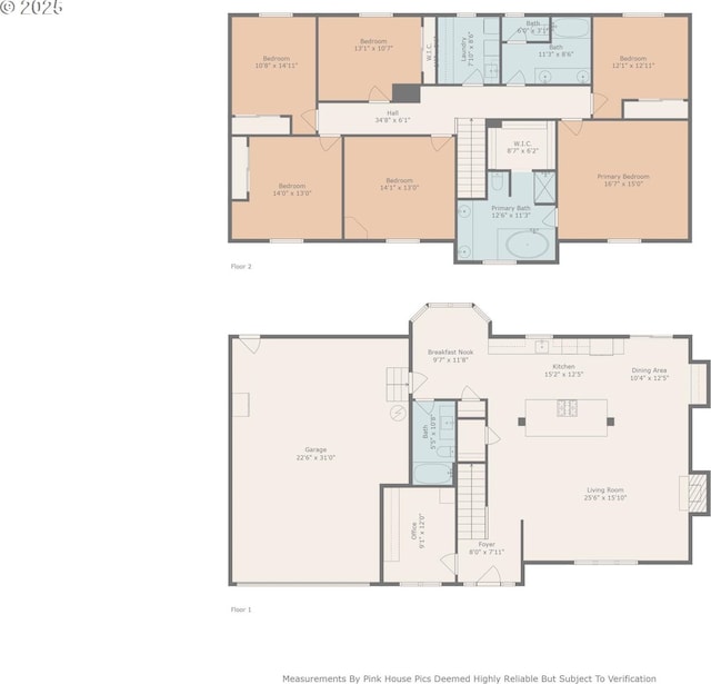 16436 Visionary Ct, Oregon City, OR 97045 - floor plan / room layout