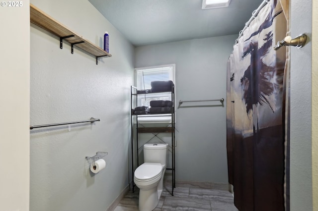 bathroom with toilet