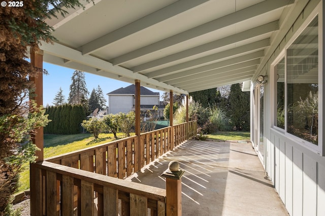 view of patio / terrace