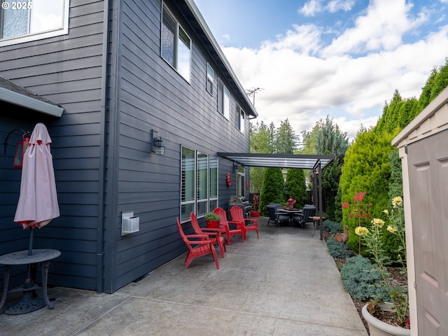 14988 SE Glenbrook Rd, Clackamas, OR 97015 - view of patio with grilling area