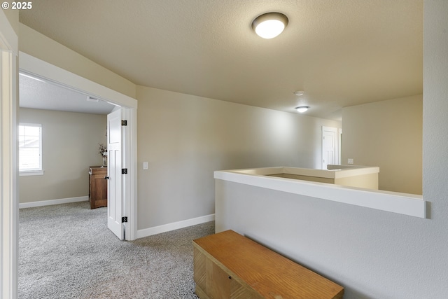 11862 White Ln, Oregon City, OR 97045 - hall featuring carpet floors, baseboards, and an upstairs landing