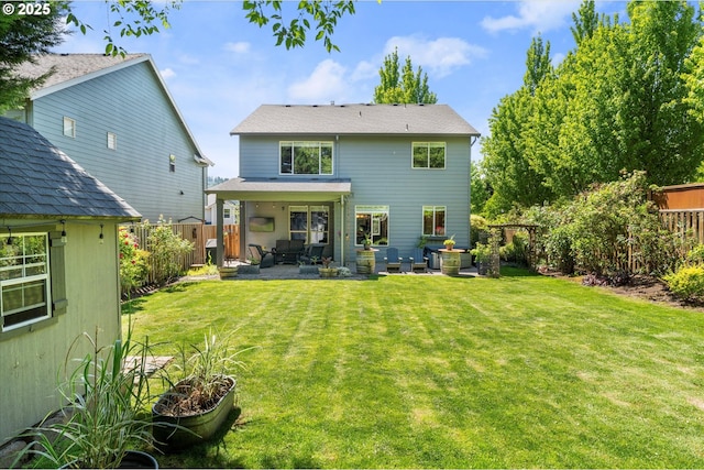 18289 SW Maidenfern Ln, Sherwood, OR 97140 - back of house featuring a patio area