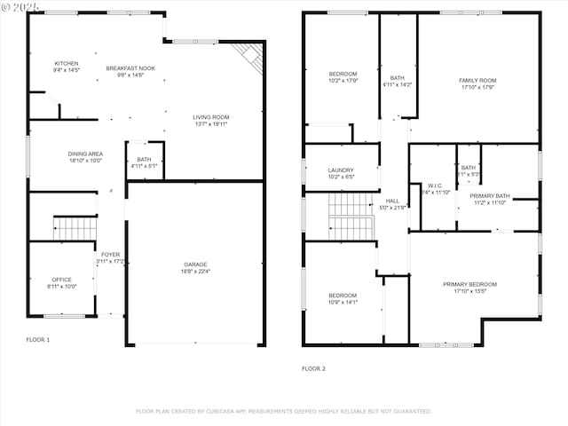 18289 SW Maidenfern Ln, Sherwood, OR 97140 - floor plan / room layout
