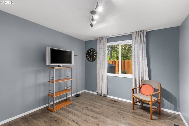 14805 SW 109th Ave, Portland, OR 97224 - living area with wood finished floors and baseboards