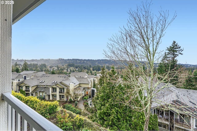 view of city with a residential view