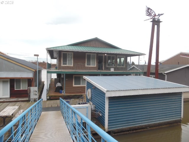 view of rear view of house